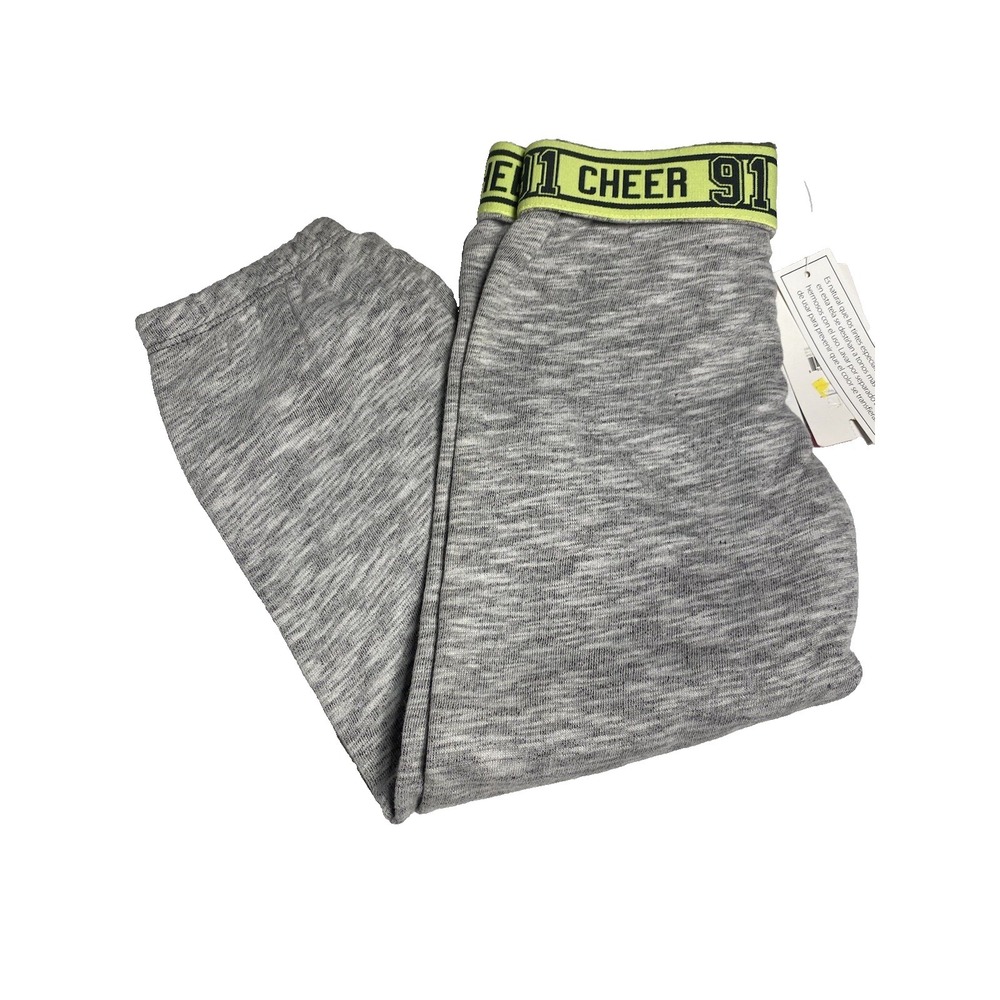 danskin now girls grey sweat pants size XS extra small 4 5 cheer